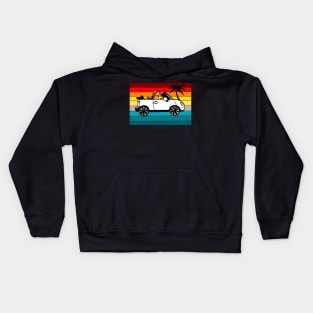 BEEP BEEP Mini and dog, paradise Kids Hoodie